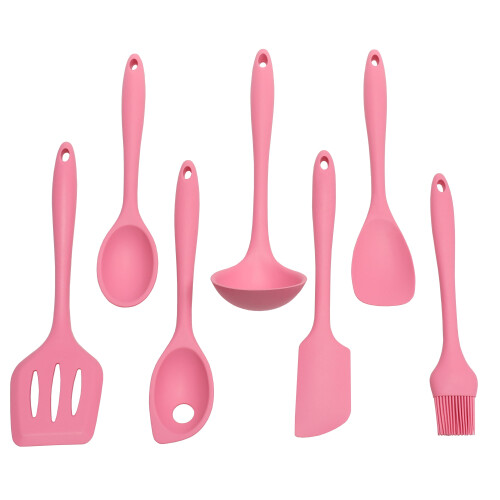 Chef Craft Silikon-Schöpfkelle, 28,6 cm, Rosa 1
