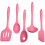 Chef Craft Silikon-Schöpfkelle, 28,6 cm, Rosa 3