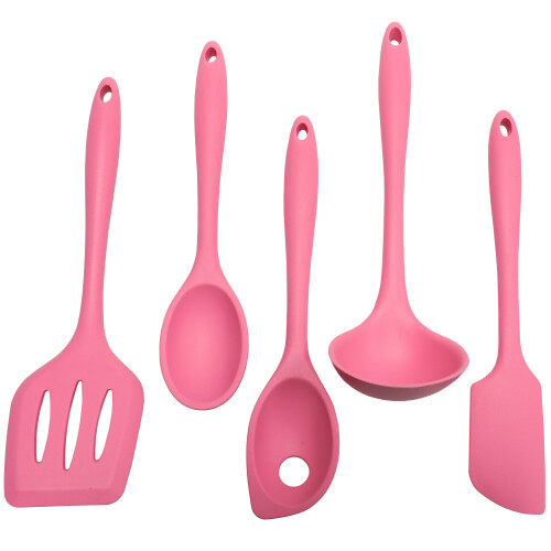 Chef Craft Silikon-Schöpfkelle, 28,6 cm, Rosa 2