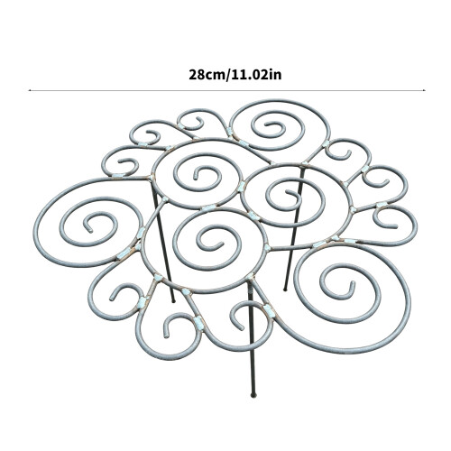 Gartenpflanzenstäbe mit rostfreiem, verstellbarem 2