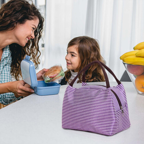 Isolierte Lunchtasche mit Aluminiumfutter – 1 Stück 2