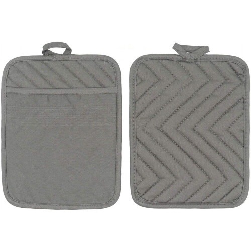 4-pak bomulds grydelapper 18x23 cm 2