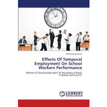 Effects Of Temporal Employment On School Workers Performance