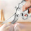 Multipurpose Kitchen Scissors Stainless Steel Scissors for Meat Vegetables,Scrape Fish Scales Powerful Chicken Scissors 3