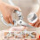 Multipurpose Kitchen Scissors Stainless Steel Scissors for Meat Vegetables,Scrape Fish Scales Powerful Chicken Scissors 4