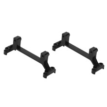 RC-Brücke Ruderhalter aus Aluminiumlegierung schwarz
