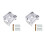 Premium Galvanized Steel 6 Unit Deck Post Base With-Two pack 1