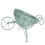 Artistic Classical Decorative Round Flower Pot Handicraft-Green 1