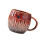 Large 20Oz Ceramic Mug With Ergonomic Handle Glazed-Red 1