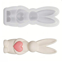 Easter Eggs Rabbit Silicone Mold Heat Resistant Easy Demold-1
