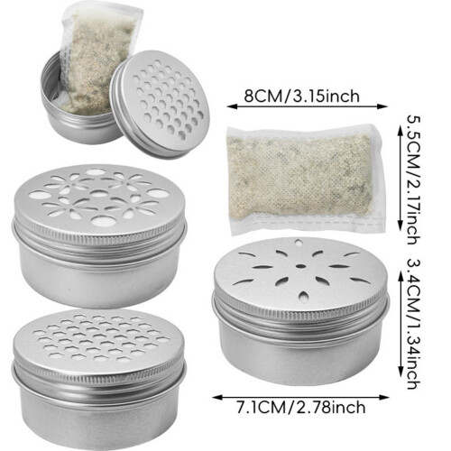 6 Metal Dog Scent Training Vessels Produced For Scent 2