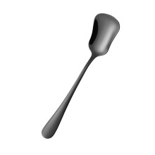 304 Stainless Steel Spoon With Fun Gourd Shape Small-Black