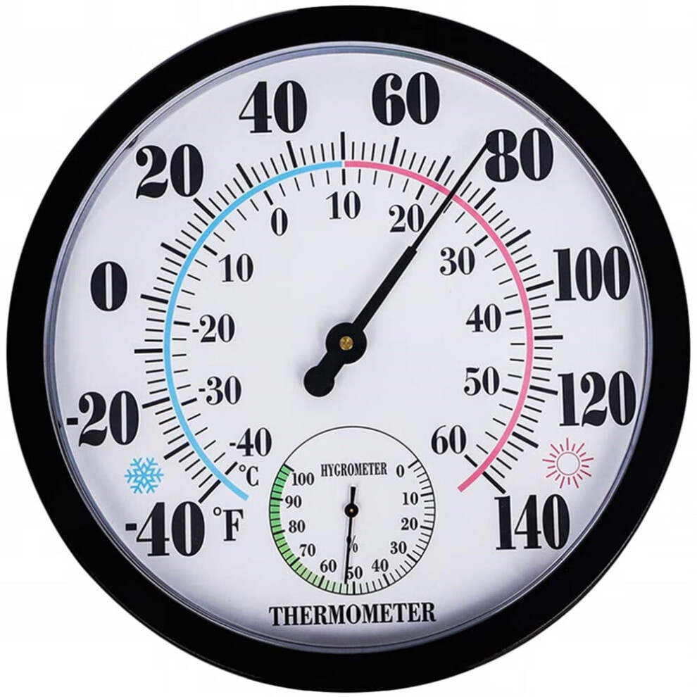 Indoor Outdoor Thermometer Hygrometer -20C To 60C 9499224316546