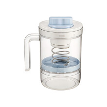 Yogurt Strainer With Rotatable Base Whey Separator Perfect-Blue