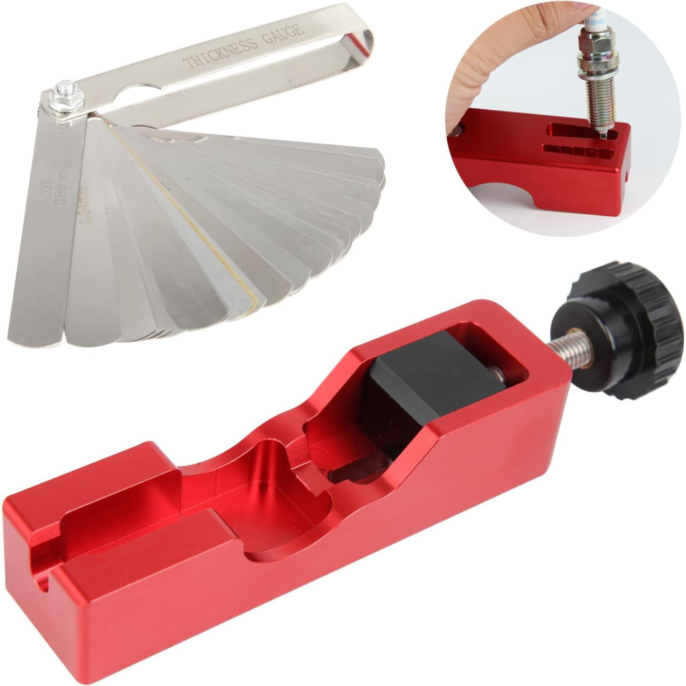 Spark Plug Gap Tool With 32-Blade Feeler Gauge 9499224316805