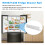 High Strength ABS Plastic Refrigerator Drawer Center Rail 12.8 2
