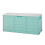 Outdoor Storage Box Weatherproof 280L with Wheels and 3