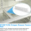 High Strength ABS Plastic Refrigerator Drawer Center Rail 12.8 6