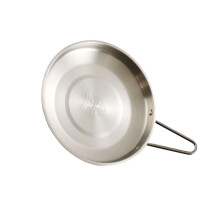 Multipurpose Stainless Steel Steak Tray For Indoor-Silver Small