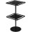 High Clarities Acrylic Eyeglass Display Rack-Double layer black 1