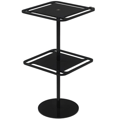 High Clarities Acrylic Eyeglass Display Rack-Double layer black