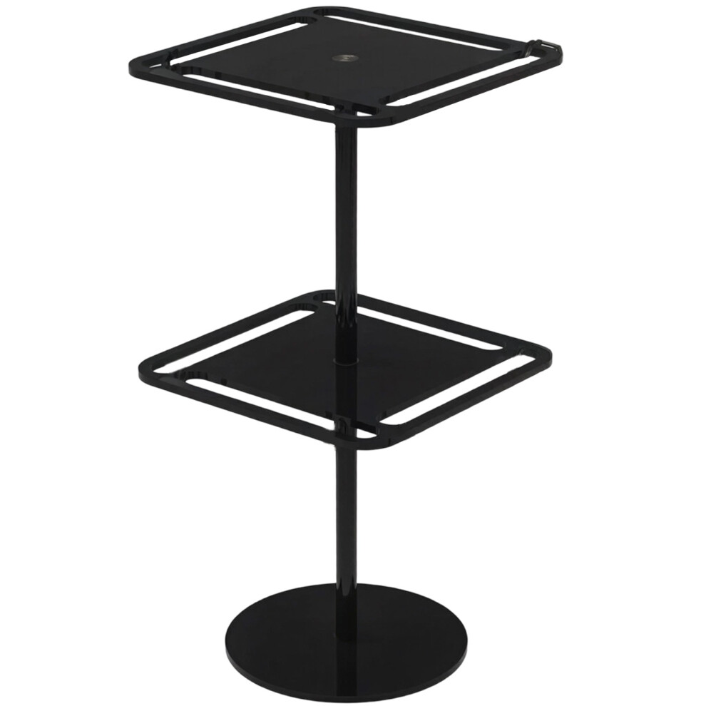 Black High Clarities Acrylic Eyeglass Display Rack-Double Layer