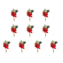 10Pcs 10cm High Natural Dried Flower Bunches For Handmade-17