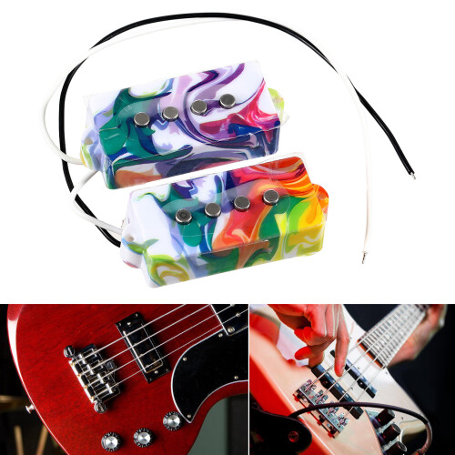 Easy Installation Pre Soldered Pickup for 4 String Bass Guitar 1