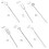 6Pcs Multipurpose Stainless Steel Forks Set Great For Cheese And 3
