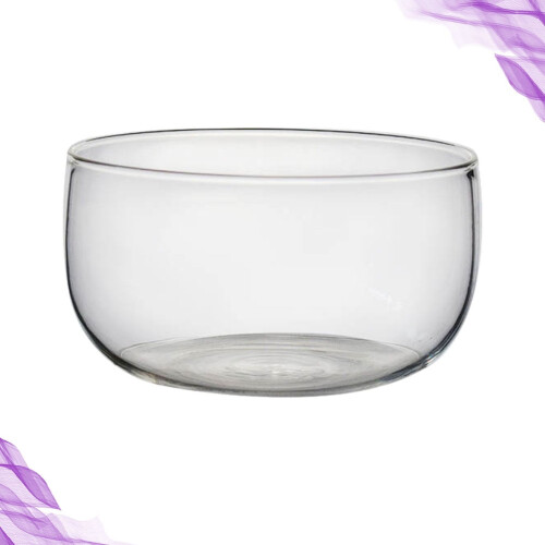 Saladier en verre borosilicate transparent 350 ml