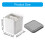 Easy Use Brush Cleaner Holders For DIY Models Two Compartment 3