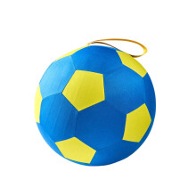 Interaktives Hunde-Hüteball-Spielzeug,-Gelbe und blaue Farbe