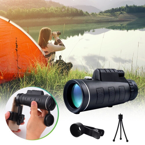 Telescop monocular 40x60 cu prismă BAK4, impermeabil 1