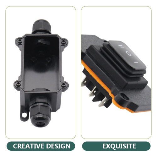 Rocker Junction Box Waterproof Outdoor IP68 3 1