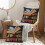 Kussensloop met dierenprint (45 x 45 cm) van fluweelstof 1