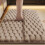 Baderomsteppe med sklisikker PVC-bakside 1