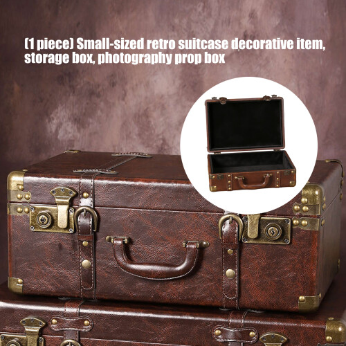 Multi Functional Wooden Storage Chest with Faux Leather Handle 1
