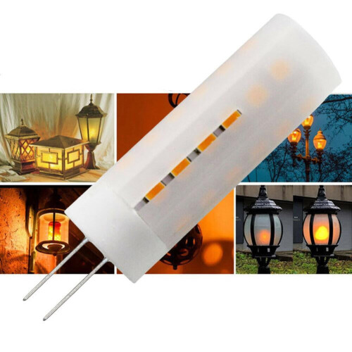 G4LED Flicker Flame lyspære 2W12V 2