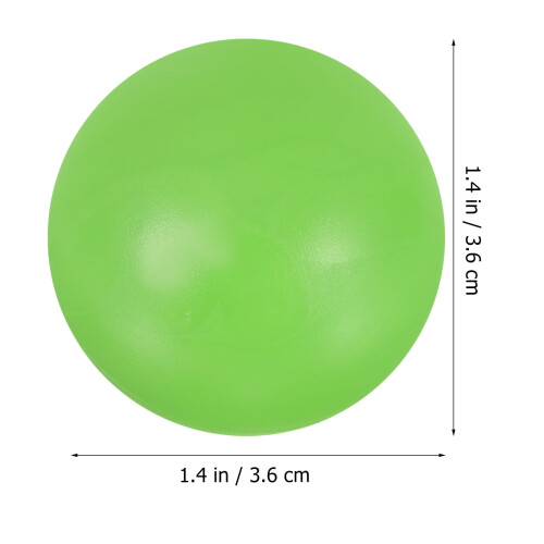 Grønne bordfodboldbolde – harpiks, 3,8 cm, 10 stk. 2