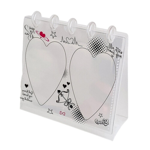 Fotokartenhalter, Ständer, transparent, Schutz-einfache Liebe
