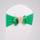 5Pcs Elastic Chair Back Bowknot Tie With Artificial-lake blue 5