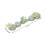 Satins Flower Knot Button Suitable For Various Craft-o green 4