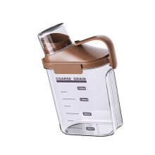 ABS Plastic Pet Reward Storage Box With tight lid-Dark Brown