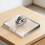 4Pcs Clear Acrylic Card Holders Stands Adjustable Angles Office 5