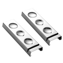 Durable 304 Nonrust Steel Silver-Steel color Four piece bracket