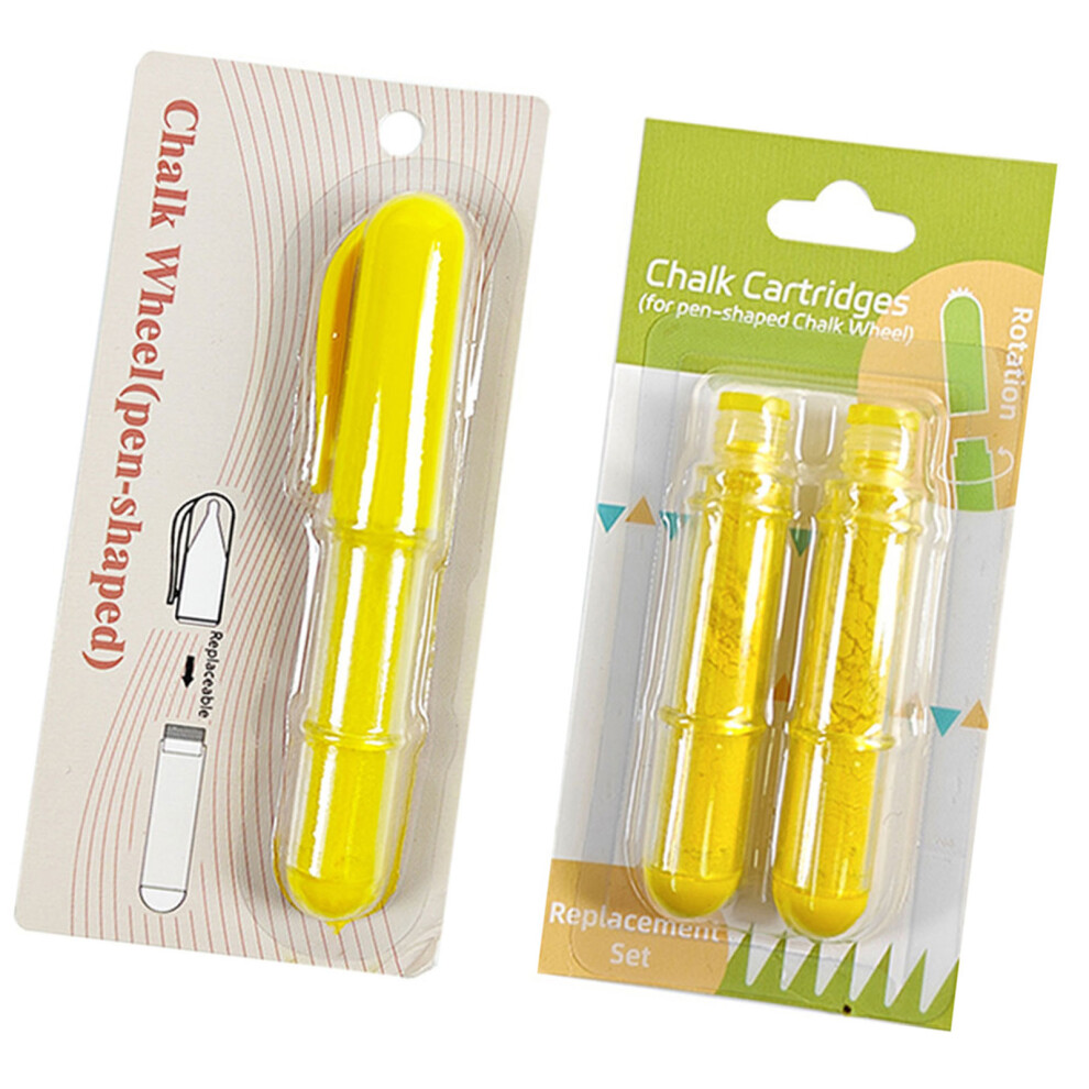 Fine Point Marking Device For Professional Quilting-Yellow 7755000538215