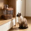 Medium Size Long Handle Kitchen Storage Container For-White 3