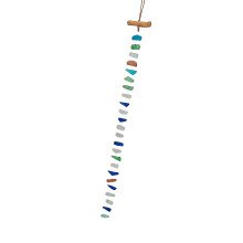 Delicate Glass Wind Chimes With Handle For Home Or Garden