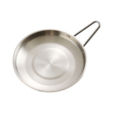 304 Stainless Steel Serving Tray With Handle For-Silver big