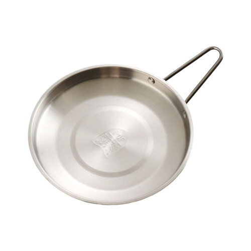 304 Stainless Steel Serving Tray With Handle For-Silver big
